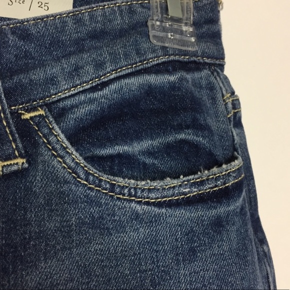 Anthropologie Pilcro Slim Boyfriend Jeans 25 Blue - Picture 9 of 11